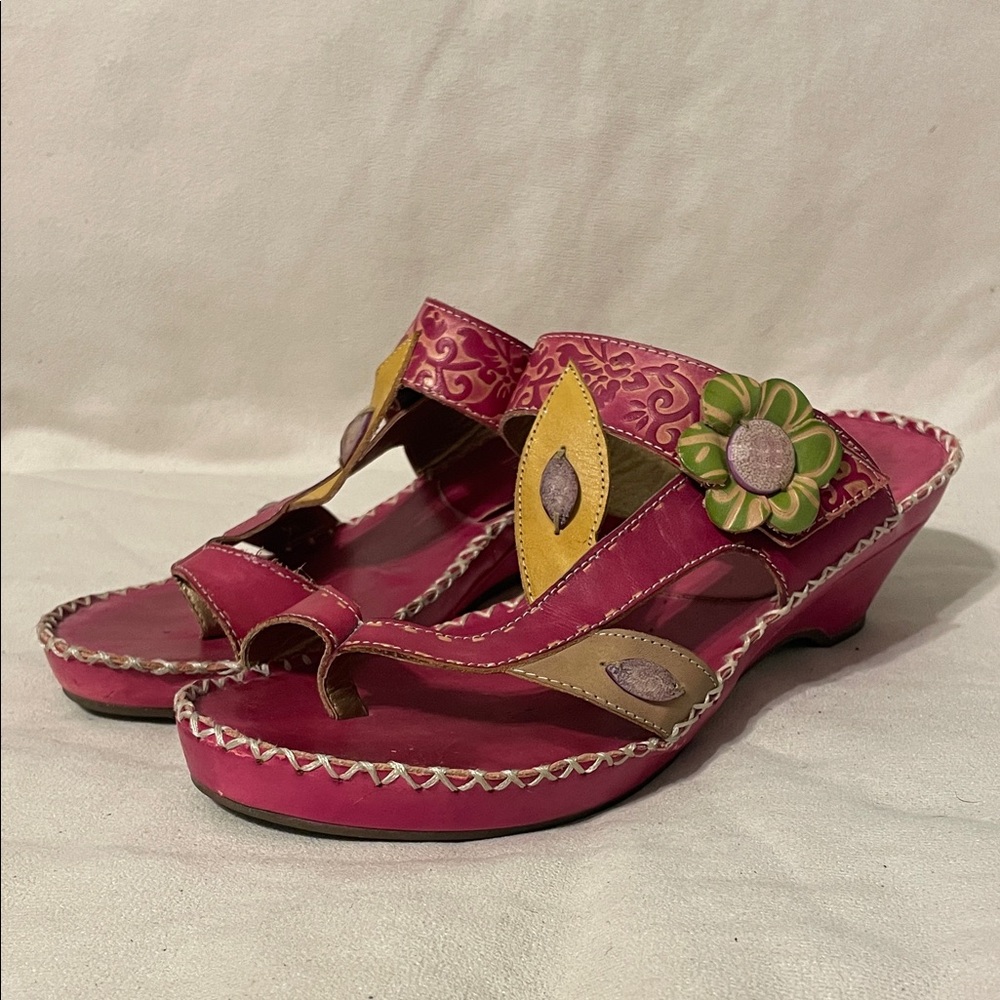 L’Artiste by Spring Step Leather Sandals